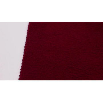 tissu à capuche en molleton de coton polyester rose brossé
